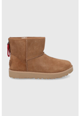 Ugg Велурени апрески в кафяво - Pepit.bg