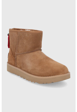 Ugg Велурени апрески в кафяво - Pepit.bg