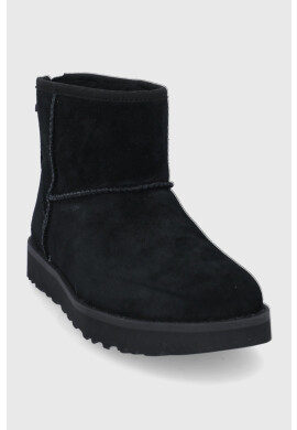 Ugg Велурени апрески в черно - Pepit.bg