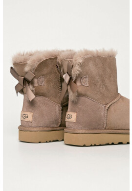 Ugg Велурени апрески Mini Bailey Bow II - Pepit.bg