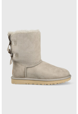 Ugg Велурени апрески W Bailey Bow Ii в сиво - Pepit.bg