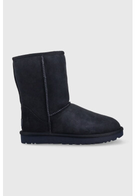 Ugg Велурени апрески W Classic Short Ii в тъмносиньо - Pepit.bg