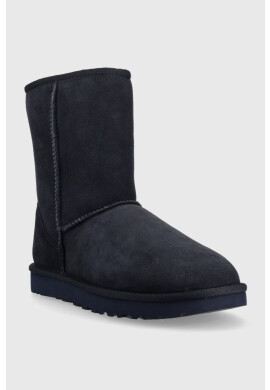 Ugg Велурени апрески W Classic Short Ii в тъмносиньо - Pepit.bg