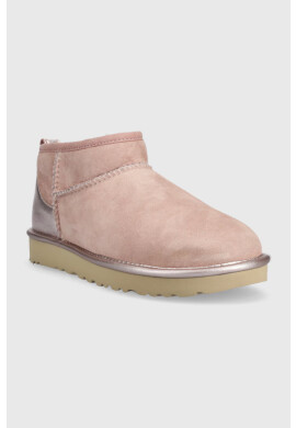 Ugg Велурени апрески W Classic Ultra Mini Shine - Pepit.bg