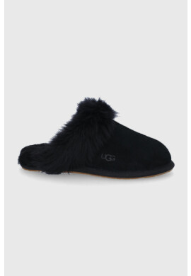 Ugg Велурени чехли Scuff Scuffette II в черно 1122750.BLK - Pepit.bg