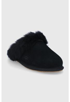Ugg Велурени чехли Scuff Scuffette II в черно 1122750.BLK - Pepit.bg