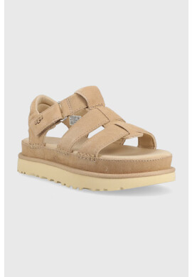 Ugg Велурени сандали Goldenstar Strap - Pepit.bg