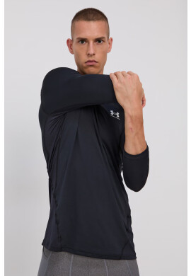 Under Armour Блуза с дълги ръкави за трениране в черно с изчистен дизайн - Pepit.bg