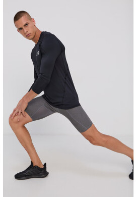 Under Armour Блуза с дълги ръкави за трениране в черно с изчистен дизайн - Pepit.bg