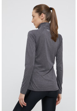 Under Armour Блуза с дълги ръкави 1320126 дамска в сиво с поло - Pepit.bg