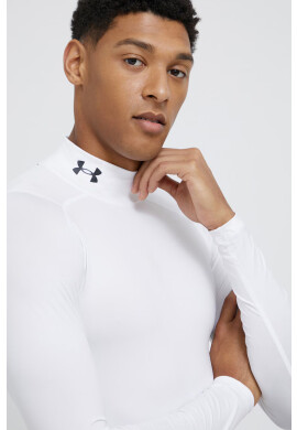 Under Armour Блуза с дълги ръкави 1369606 мъжка в бяло с изчистен дизайн - Pepit.bg