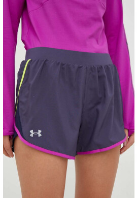 Under Armour Къс панталон за бягане в розово с изчистен дизайн със стандартна талия - Pepit.bg