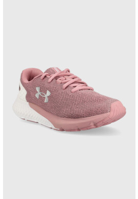 Under Armour Обувки за бягане Charged Rogue 3 Knit в розово - Pepit.bg