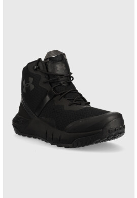 Under Armour Обувки Micro G Valsetz Mid в черно - Pepit.bg