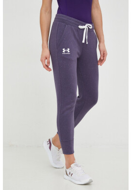 Under Armour Панталони в лилаво меланж на - Pepit.bg