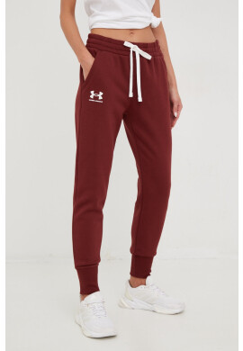 Under Armour Панталони в меланж на бордо - Pepit.bg