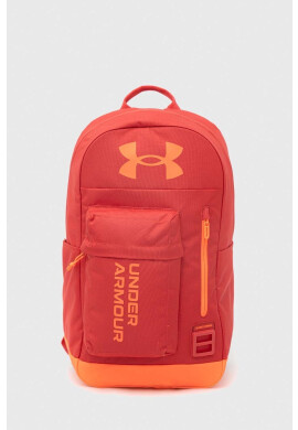 Under Armour Раница в червено голям размер с принт - Pepit.bg