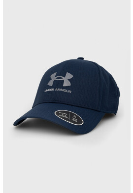 Under Armour Шапка 1361529 в тъмносиньо с принт - Pepit.bg