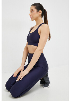 Under Armour Спортен сутиен Authentics в тъмносиньо с изчистен дизайн - Pepit.bg