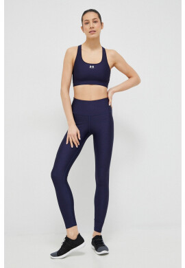 Under Armour Спортен сутиен Authentics в тъмносиньо с изчистен дизайн - Pepit.bg