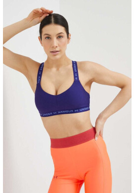 Under Armour Спортен сутиен Crossback в черно - Pepit.bg