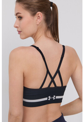 Under Armour Спортен сутиен Seamless в черно - Pepit.bg