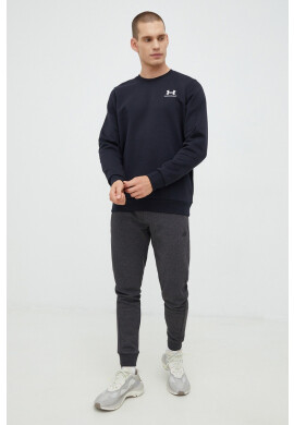 Under Armour Суичър в черно с изчистен дизайн - Pepit.bg