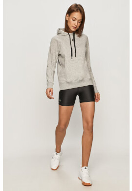Under Armour Суичър 1356317 дамски в сиво с изчистен дизайн - Pepit.bg