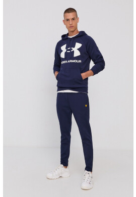 Under Armour Суичър 1357093 мъжки в тъмносиньо с принт - Pepit.bg