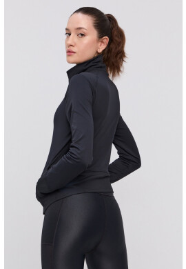 Under Armour Суичър 1365805 дамски в черно с изчистен дизайн - Pepit.bg