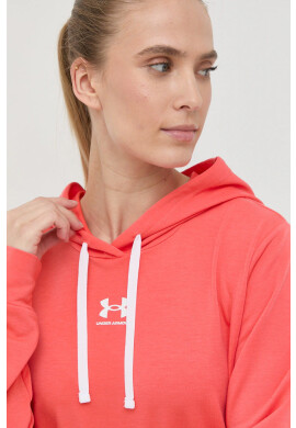 Under Armour Суичър 1369855 в червено с принт - Pepit.bg