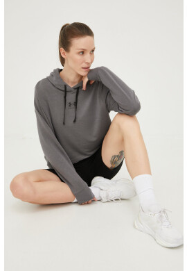 Under Armour Суичър 1369855 в сиво с принт - Pepit.bg
