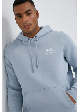 Under Armour Суичър в черно с качулка с принт - Pepit.bg