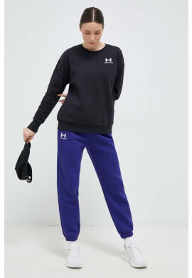 Under Armour Суичър в черно с изчистен дизайн - Pepit.bg