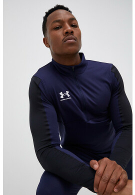 Under Armour Суичър за трениране Challenger в тъмносиньо с изчистен дизайн - Pepit.bg