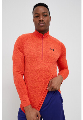 Under Armour Суичър за трениране Tech 2.0 в червен меланж - Pepit.bg
