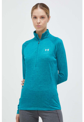 Under Armour Суичър за трениране Tech в зелен меланж - Pepit.bg