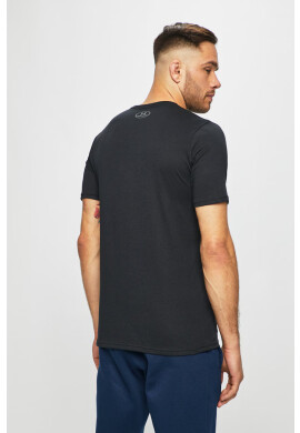 Under Armour Тениска 1329590 в черно с принт - Pepit.bg