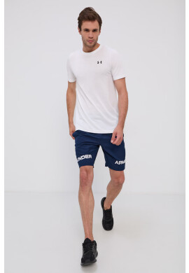 Under Armour Тениска 1361131 мъжка в бяло с принт - Pepit.bg