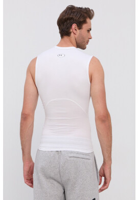 Under Armour Тениска 1361522 мъжка в бяло - Pepit.bg