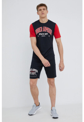 Under Armour Тениска 1370515 в черно с принт - Pepit.bg