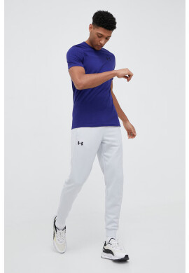 Under Armour Тениска в синьо с изчистен дизайн - Pepit.bg