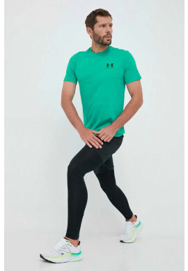 Under Armour Тениска в зелено с изчистен дизайн - Pepit.bg