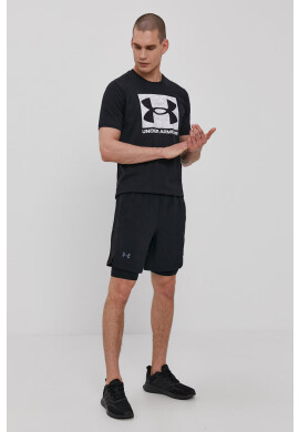 Under Armour Тениска 1361673 мъжка в черно с принт - Pepit.bg