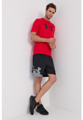 Under Armour Тениска 1329583 мъжка в червено с принт - Pepit.bg