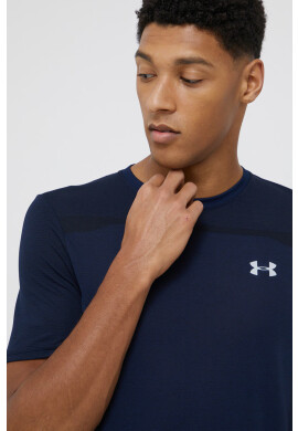 Under Armour Тениска 1361131 мъжка в тъмносиньо с принт - Pepit.bg