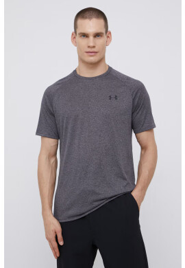 Under Armour Тениска за трениране Tech 2.0 в сиво с изчистен дизайн - Pepit.bg