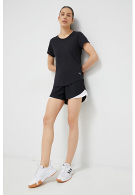 Under Armour Тениска за бягане Streaker в черно - Pepit.bg