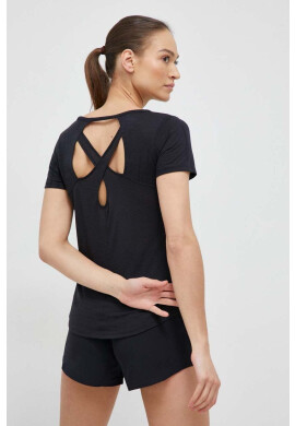 Under Armour Тениска за бягане Streaker Deco Diamond в черно - Pepit.bg