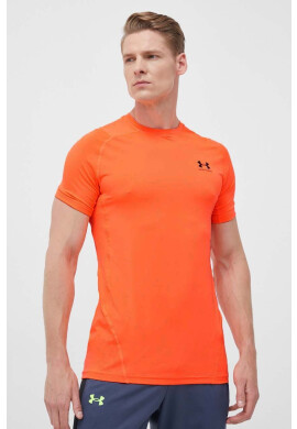 Under Armour Тениска за трениране в черно с изчистен дизайн - Pepit.bg